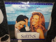 Sirens Letterbox Laserdisc LD Open Shrink Hugh Grant Free Ship 50