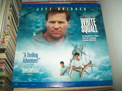 WHITE SQUALL 2-Laserdisc LD WIDESCREEN FORMAT VERY GOOD CONDITION GREAT FILM!