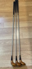 Toney Penna Original Blonde Persimmon Oil Hardened Driver Fairway 1 3 5 Wood Set