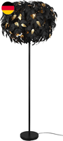 Rl Live Your Light Reality Leuchten Stehleuchte Leavy R40463032, Metall Schwarz,