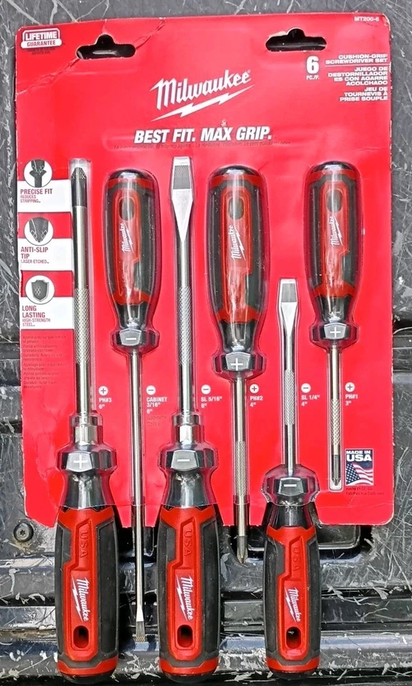 17 piezas (en 6 paquetes) Milwaukee Elect. Herramientas - Nuevas, Orig. Packs de primera calidad ver fotos Foto 2 de 4