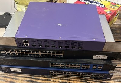 Assortment Of Network Switch Port: Extreme Networks, NetGear, Cisco, TRENDnet