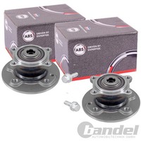 2X A.B.S. Radlager/Radnabe Mit ABS-RING Hinten Passend FüR Mini | 200910