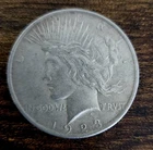 1923 Peace Silver Dollar