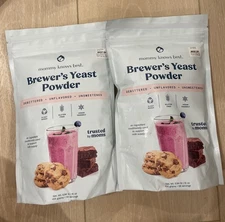 Lot 2 Mommy Knows Best Brewer's Yeast Powder Lacation Supplement 15 Oz Exp 10/26