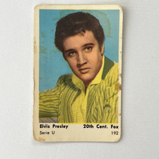 Elvis Presley 1959 Dutch Gum Serie U Trading Card #192