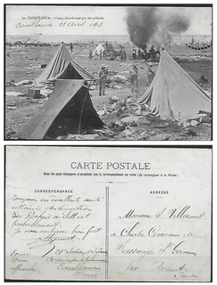 Carte Postale Ancienne MILITAIRE du MAROC 1908