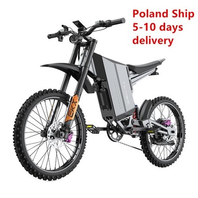 GTS Peak 12000W Elektrofahrrad E-Mountainbike 72V 30AH eBike 62MPH Poland Shi