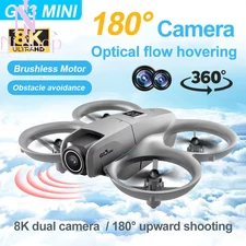 8K GPS 5G WiFi FPV Drone with Dual HD Camera RC Quadcopter Brushless Drones MOA