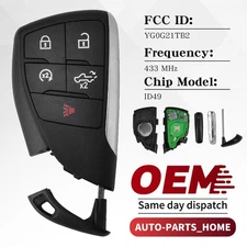 For 2022 2023 2024 Chevrolet Silverado 1500 2500 Smart Remote Key Fob YG0G21TB2