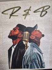 R&B Usher Raymond & Chris Brown DTF transfer 