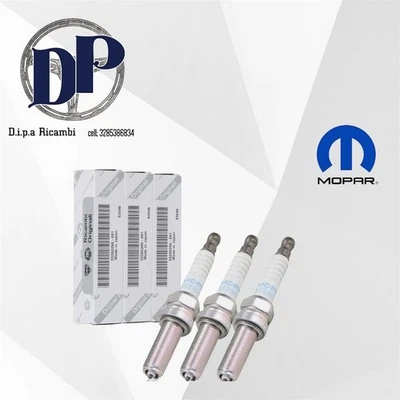 MOPAR 3 CANDELE ORIGINALI 55260260 FIAT PANDA (312) LANCIA YPSILON 1.0 MILD HYBRID