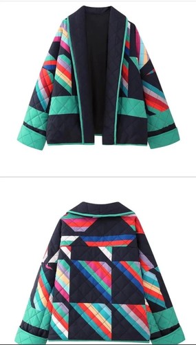 Multicolor Block Jacket Size Medium - Picture 3 of 12