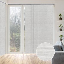 GoDear Design Adjustable Vertical Blinds for Patio Doors, Panel Track Blinds...