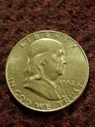 Franklin half,1952d unc. Up for auction,no reserve