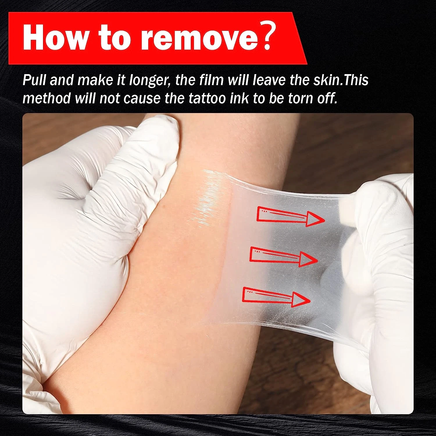 Tattoo Aftercare Bandage, 8"X 10 Yard, Tattoo Waterproof Bandage, Second Skin Ta - product detail image 6