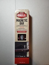 Expert Grill Magnetic Tool Bar for BBQ Barbecue Utensils 12" Length Black