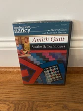 Sewing With Nancy: Amish Quilt Stories & Techniques DVD New Sealed