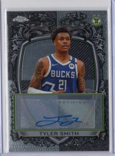 2025 Topps Chrome Tyler Smith Signature Style (RAW)