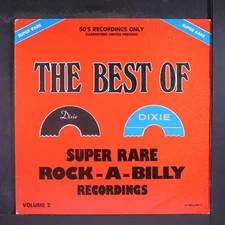 VARIOUS: the best of super rare rock-a-billy recordings MILLION 12" LP 33 RPM