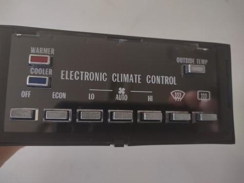 1982-1985 Cadillac Deville Fleetwood Seville Climate Control-16016886