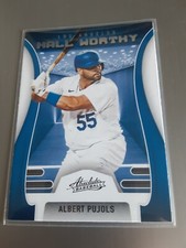 2022 PANINI ABSOLUTE RETAIL BASEBALL HALL WORTHY  ALBERT PUJOLS DODGERS