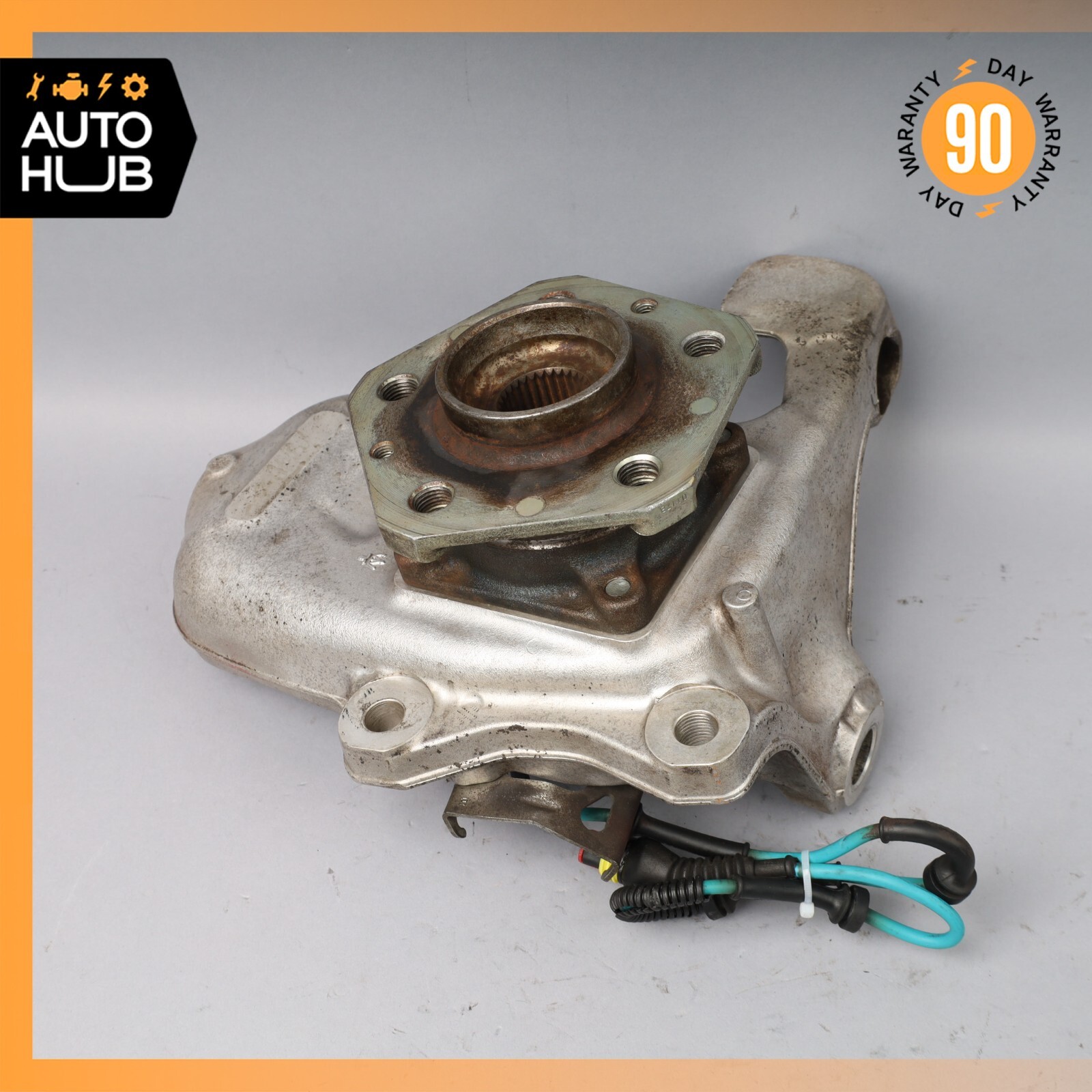 03-10 Maserati GranTurismo M145 Front Left Side Spindle Knuckle Hub OEM 70k