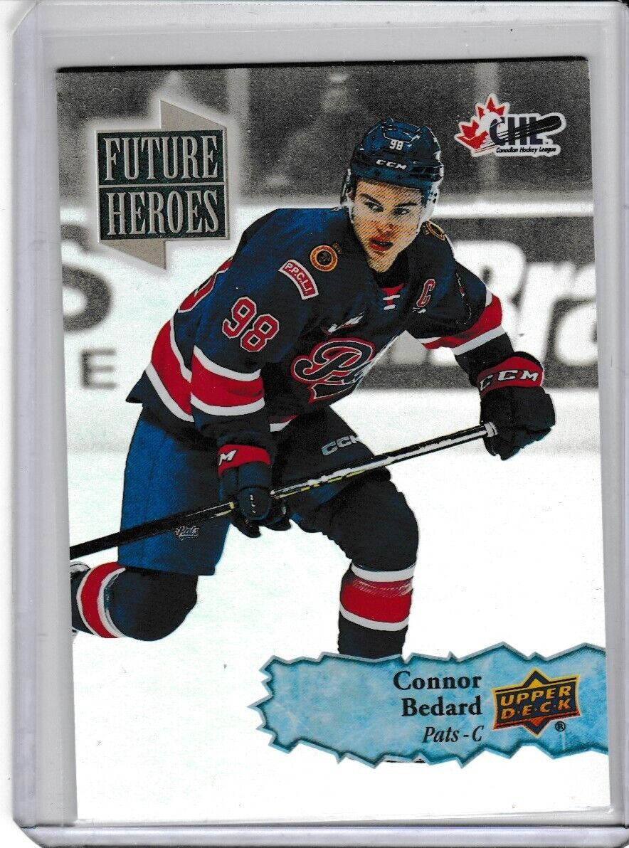 Connor Bedard Future Heroes Upper Deck 2022-23 CHL Hockey #FH1 | eBay