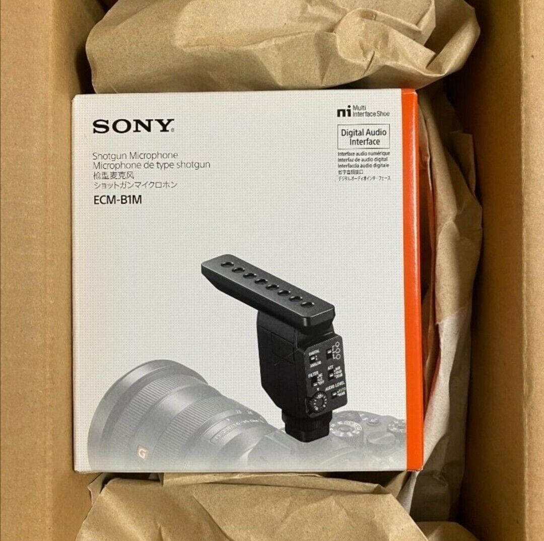 Sony ECM-B1M Camera-Mount Digital Shotgun Microphone for Sony