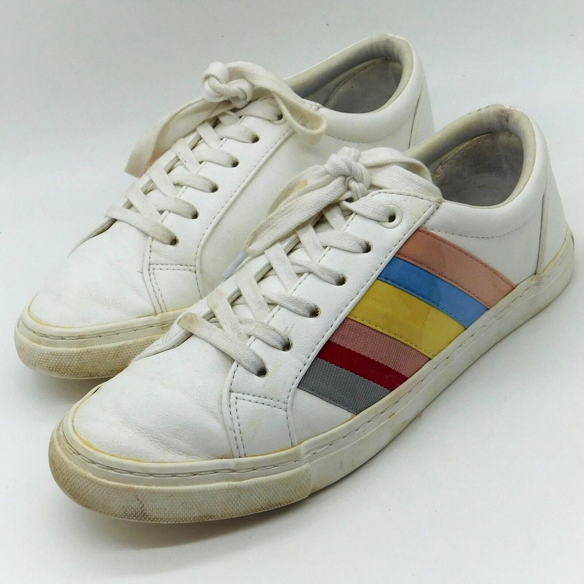M&s rainbow trainers sale
