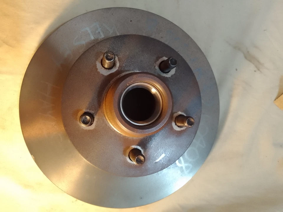 AMC/RAMBLER 1971/77 JABALINA MATADOR DELANTERO KELSEY HAYES BUJE DE FRENO DE DISCO/CONJUNTO DE ROTOR Foto 4 de 4