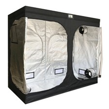 Grow Tent 2.4 x 1.2 x 2m  - 600D Fabric - Diamond Diffusion-Cheapest on Ebay