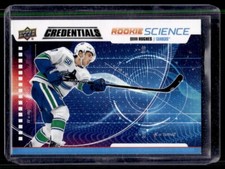 2019-20 Upper Deck Credentials Rookie Science Quinn Hughes Rookie #RS-15