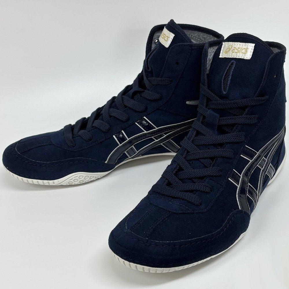 ASICS Wrestling Boxing Shoes EX-EO (Successor to TWR900) Navy x