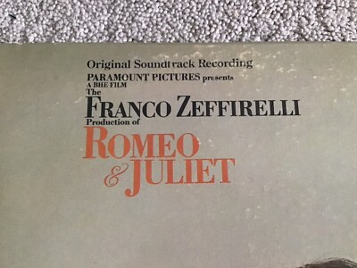Vintage 1968 The Franco Zeffirelli Production of Romeo & Juliet