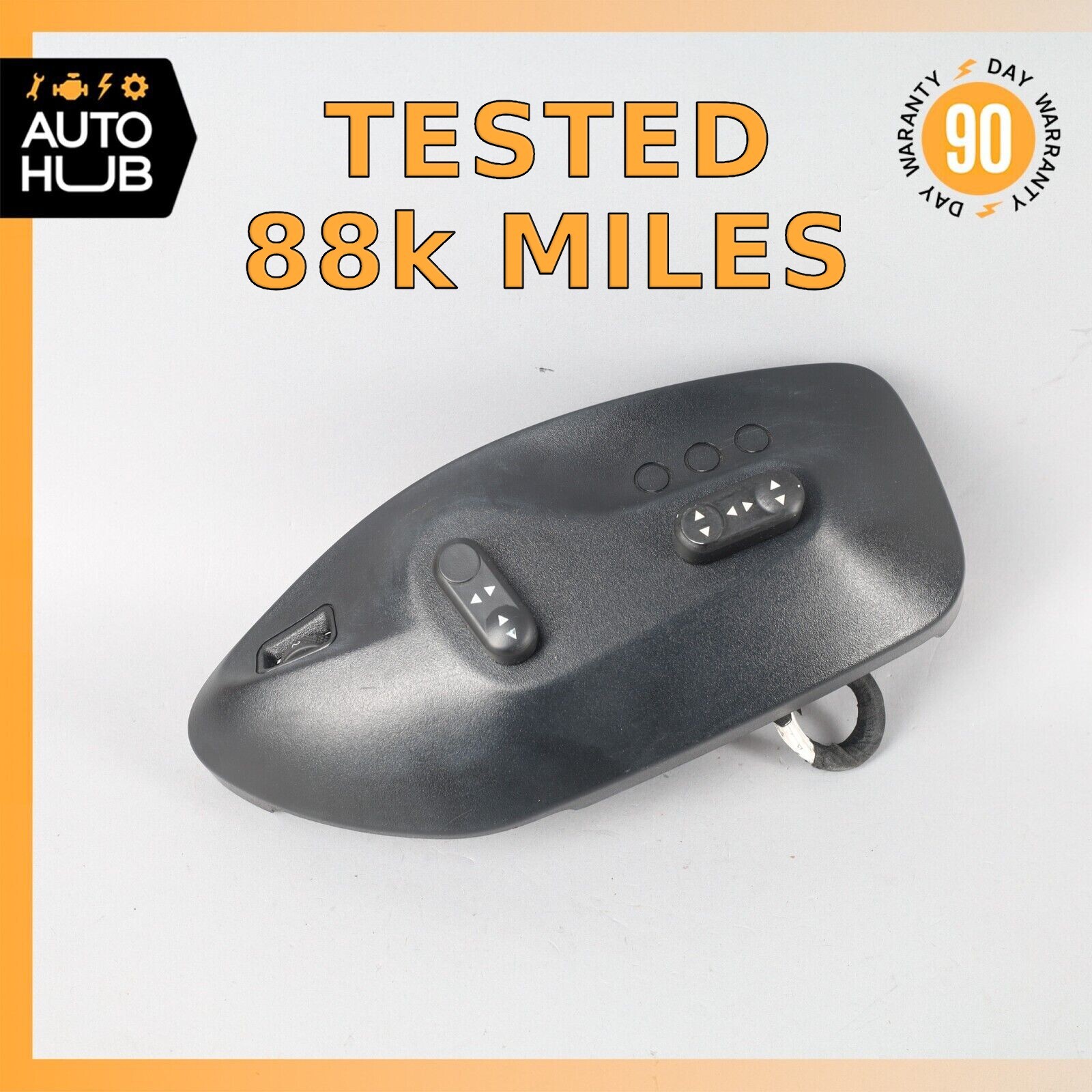 08-19 Maserati GranTurismo M145 Right Seat Control Panel Trim w/Switch OEM 88k
