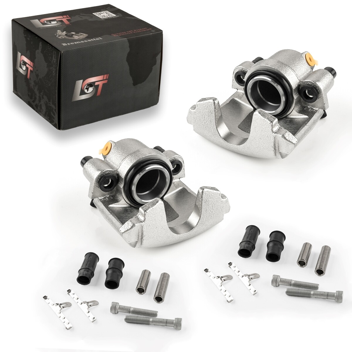 2x Brake Caliper Front Axle for VW Caddy I Golf II III Jetta II