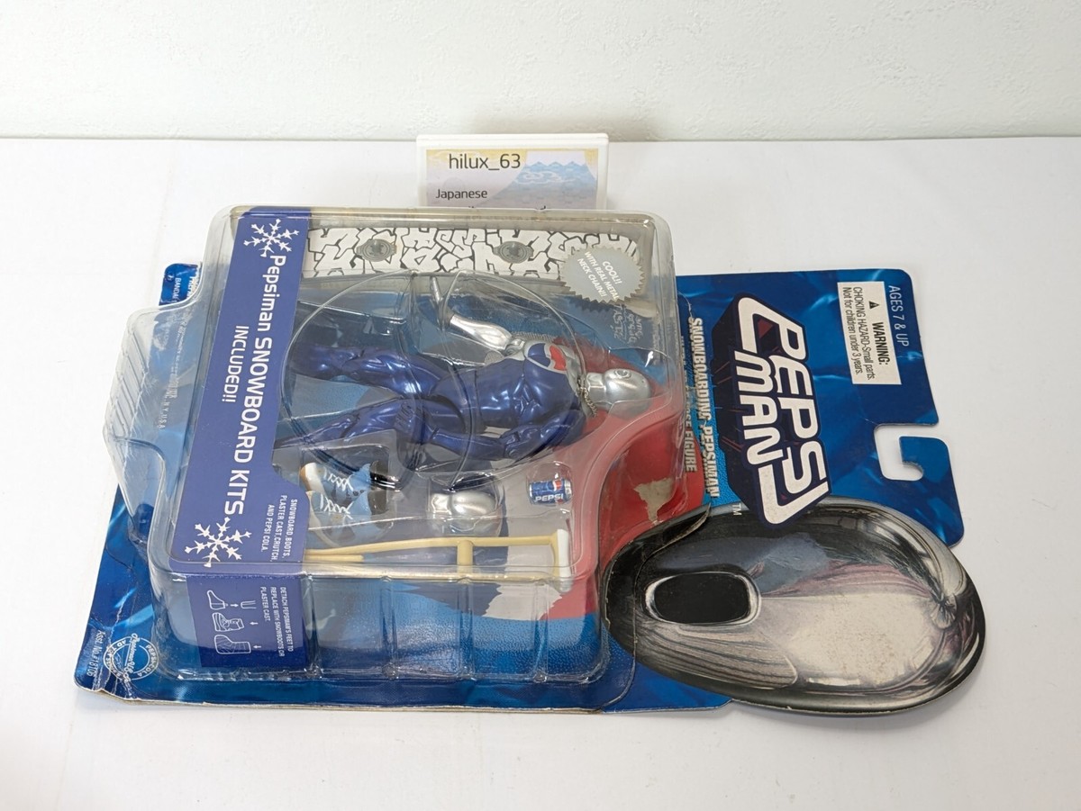 PEPSI MAN Snowboarding Pepsiman Ultra Free Pose Figure 150mm