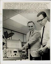 1971 Press Photo Anti-skyjack metal detector by E.D.A. Electronics Ltd., Canada