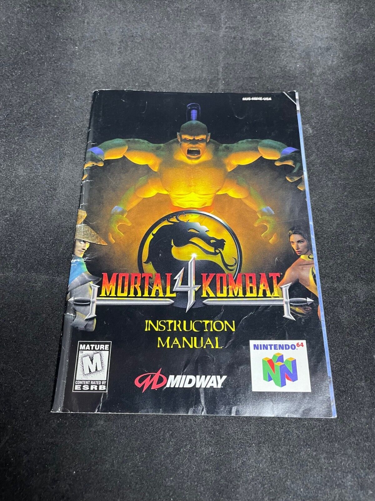 Mortal Kombat 4 (Nintendo 64/N64) Complete CIB Tested Authentic