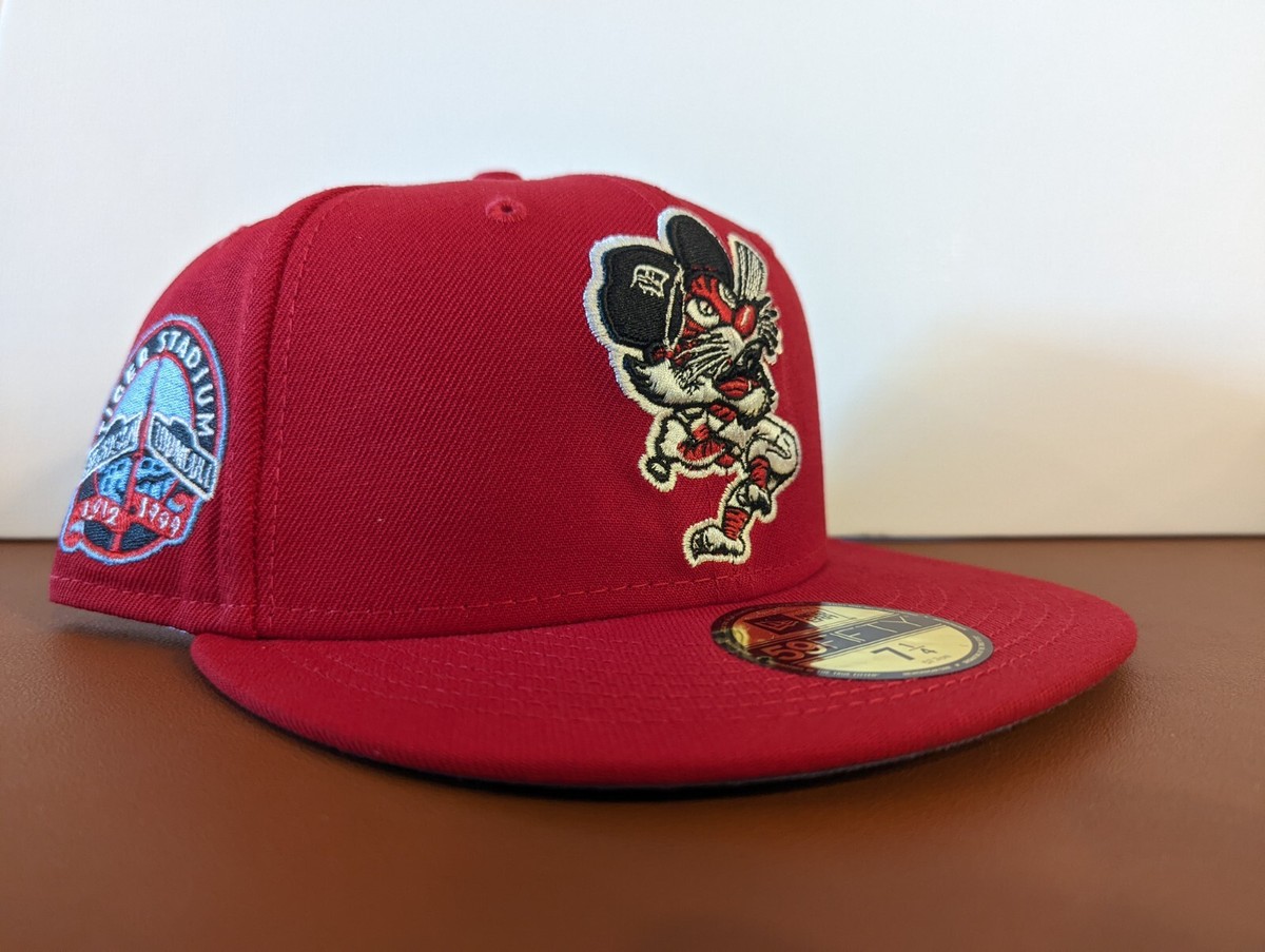 Topperz 59FIFTY Detroit Tigers Stadium 1912 1999 Red Swinging Blue