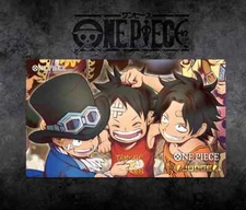 Sabo Portgas D Ace Monkey D Luffy One Piece Playmat TCG Card Game Play Mat NEW