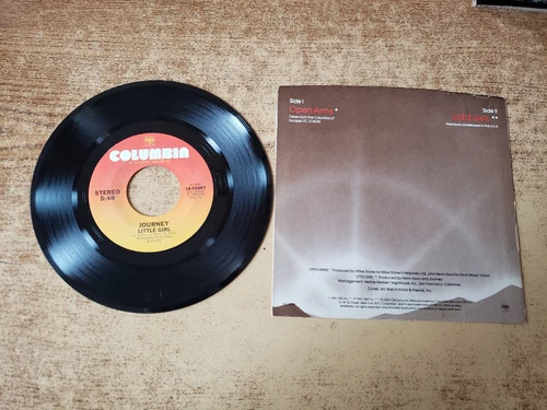 1980s EXCELLENT Journey – Open Arms/LITTLE GIRL 02687 45