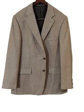 Stafford Essentials Men  sClassic Fit Sports Coat Blazer 2 Button 46L