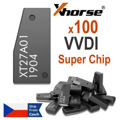 100x Xhorse VVDI Super Chip XT27A01 Transponder XDCST0EN For VVDI2/VVDI KEY TOOL
