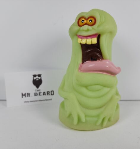 Real Ghostbusters Vintage Slimer Green Ghost Bubble Bath/Shampoo Bottle Topper - Picture 1 of 8