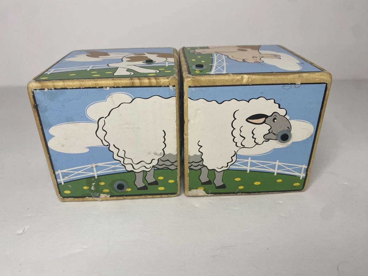 Melissa and doug best sale farm sound blocks