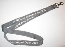 BMW International Open 2006 Lanyard Lanyard NEW T179 