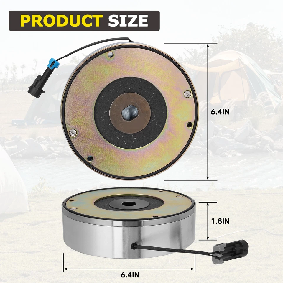 Upgraded Golf Cart Motor Brake For 2008-2019 EZGO RXV 48V Electric Golf Carts - Image 3 of 4