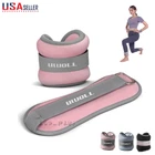 Ankle Weights Pair Arm Leg Wrist Exercise Gym Workout Training Adjustable New